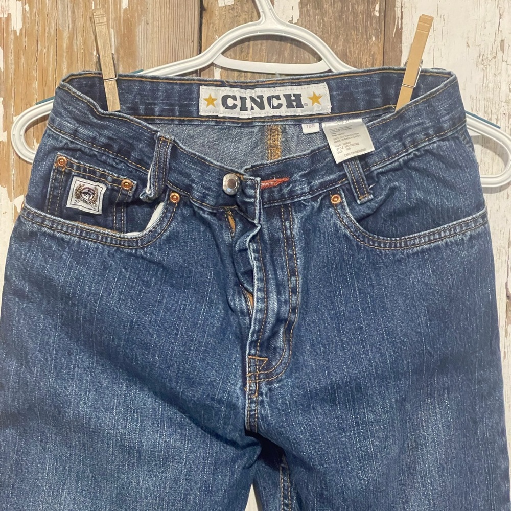 Cinch Youth Boys Blue Jeans